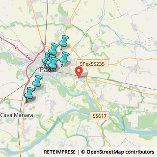 Mappa Via Francesco Pecchio, 27100 Pavia PV, Italia (4.00417)