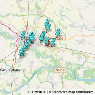 Mappa Via Francesco Pecchio, 27100 Pavia PV, Italia (3.112)