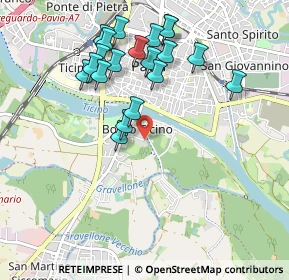 Mappa Via Cà Bella, 27100 Pavia PV, Italia (0.972)