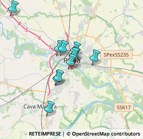 Mappa Via Cà Bella, 27100 Pavia PV, Italia (3.13)