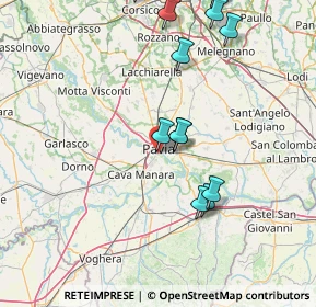 Mappa Via Cà Bella, 27100 Pavia PV, Italia (17.96)