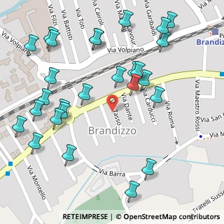 Mappa SP 220, 10032 Brandizzo TO, Italia (0.16296)