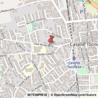 Mappa Viale Bona Alcide, 10, 10072 Caselle Torinese, Torino (Piemonte)