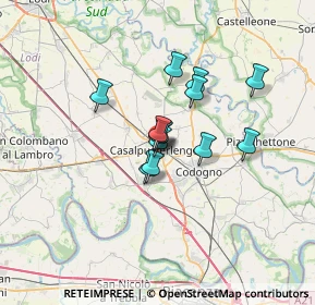 Mappa Via Rimembranze, 26841 Casalpusterlengo LO, Italia (4.38462)