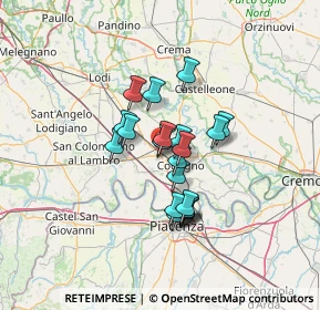 Mappa Via Rimembranze, 26841 Casalpusterlengo LO, Italia (9.388)
