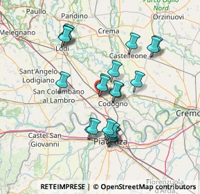 Mappa Via Rimembranze, 26841 Casalpusterlengo LO, Italia (12.788)