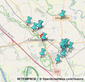 Mappa Via Rimembranze, 26841 Casalpusterlengo LO, Italia (3.58643)