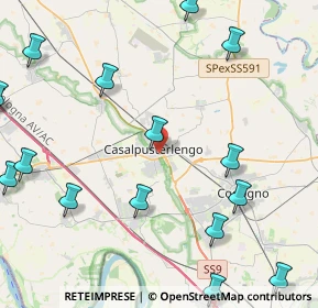 Mappa Via Rimembranze, 26841 Casalpusterlengo LO, Italia (6.5755)