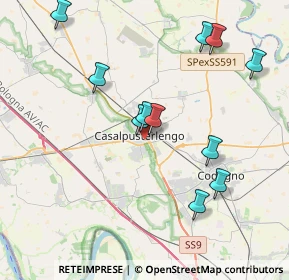 Mappa Via Rimembranze, 26841 Casalpusterlengo LO, Italia (4.00273)