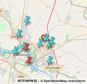 Mappa Via E. Morante, 46030 Mottella MN, Italia (3.38818)