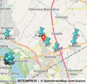 Mappa Via E. Morante, 46030 Mottella MN, Italia (3.2575)