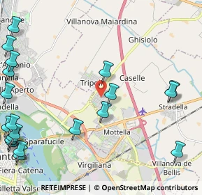 Mappa Via E. Morante, 46030 Mottella MN, Italia (3.2335)