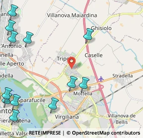 Mappa Via E. Morante, 46030 Mottella MN, Italia (3.17667)