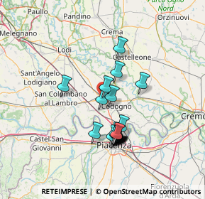 Mappa Via V. Ambrogio, 26841 Casalpusterlengo LO, Italia (11.7415)