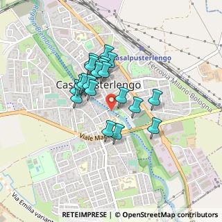 Mappa Via V. Ambrogio, 26841 Casalpusterlengo LO, Italia (0.3305)