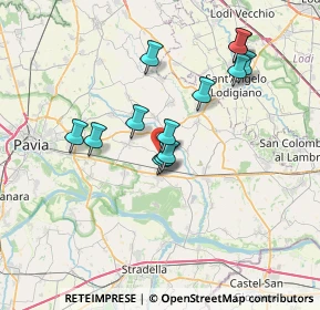 Mappa Via Guglielmo Marconi, 27010 Filighera PV, Italia (6.24308)