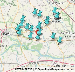Mappa Via Guglielmo Marconi, 27010 Filighera PV, Italia (6.3305)