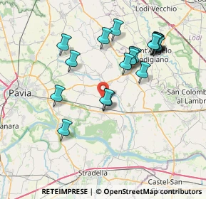Mappa Via Guglielmo Marconi, 27010 Filighera PV, Italia (7.5275)