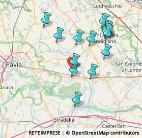 Mappa Via Guglielmo Marconi, 27010 Filighera PV, Italia (7.52467)