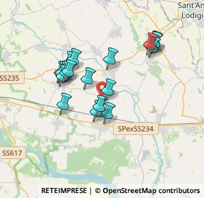 Mappa Via Guglielmo Marconi, 27010 Filighera PV, Italia (3.09667)