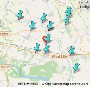 Mappa Via Guglielmo Marconi, 27010 Filighera PV, Italia (4.04714)