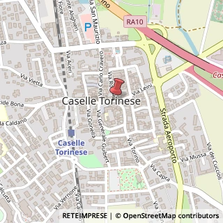 Mappa Via Torino, 8, 10072 Caselle Torinese, Torino (Piemonte)