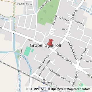 Mappa Via della Libertà, 54, 27027, 27027 Gropello Cairoli, Pavia (Lombardia)