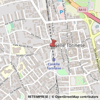 Mappa Via circonvallazione 130, 10072 Caselle Torinese, Torino (Piemonte)