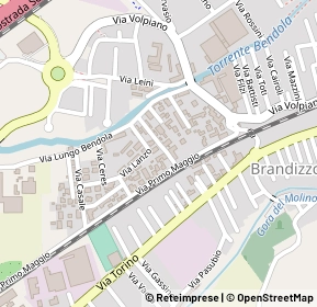 Mappa Via Primo Maggio, 10032 Brandizzo TO, Italia (0.19231)
