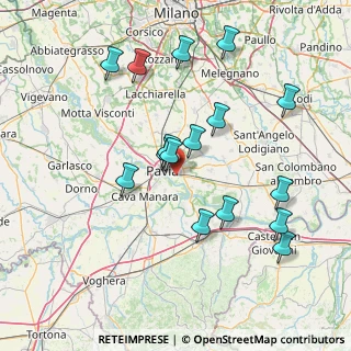 Mappa Via Francana, 27100 Pavia PV, Italia (15.26625)