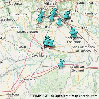 Mappa Via Francana, 27100 Pavia PV, Italia (14.102)