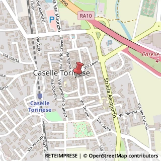 Mappa Via Torino, 34, 10072 Caselle Torinese, Torino (Piemonte)