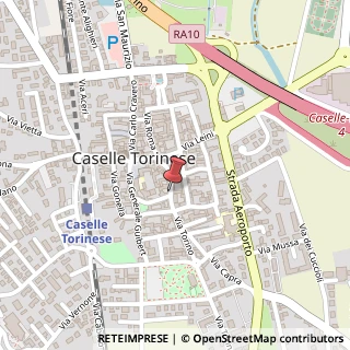 Mappa Via Torino, 62, 10072 Caselle Torinese, Torino (Piemonte)