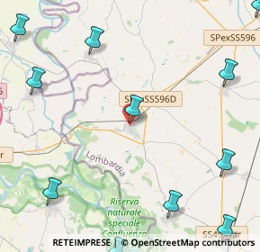 Mappa Via Borgoratto, 27031 Candia Lomellina PV, Italia (6.87692)