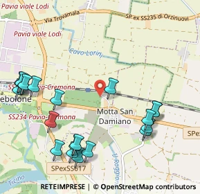 Mappa Strada Colombarone Marozzi, 27010 Valle Salimbene PV, Italia (1.28)