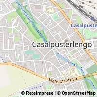 Karte Casalpusterlengo
