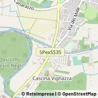 Mapa Pavia