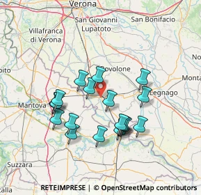 Mappa Via Molino, 37054 Nogara VR, Italia (12.81053)