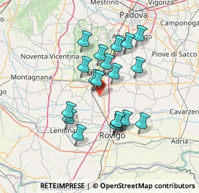 Mappa Vicolo Tiziano Vecellio, 35047 Solesino PD, Italia (11.73368)