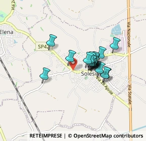 Mappa Vicolo Tiziano Vecellio, 35047 Solesino PD, Italia (0.5775)