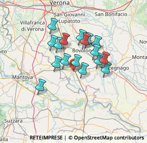 Mappa Via Olga Visentini, 37054 Nogara VR, Italia (10.38)