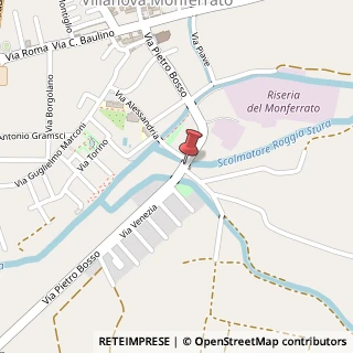Mappa Via Pietro Bosso,  66, 15030 Villanova Monferrato, Alessandria (Piemonte)