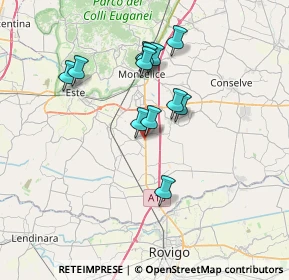 Mappa 35047, 35047 Solesino PD, Italia (6.07917)