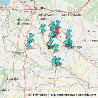 Mappa Strada Regionale, 37054 Nogara VR, Italia (10.545)