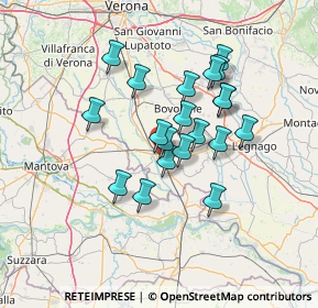 Mappa Strada Regionale, 37054 Nogara VR, Italia (11.209)