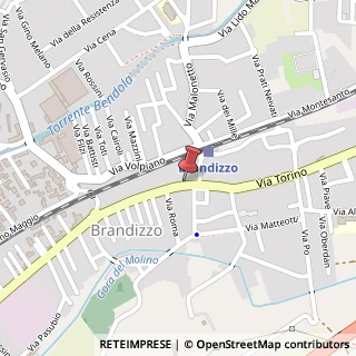 Mappa Via Torino, 210, 10032 Brandizzo, Torino (Piemonte)