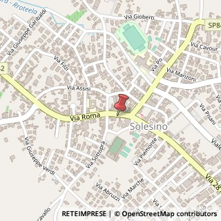 Mappa Via Roma, 19, 35047 Solesino, Padova (Veneto)