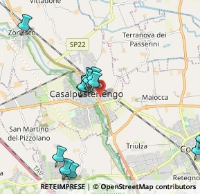 Mappa Via Alessandro Manzoni, 26841 Casalpusterlengo LO, Italia (3.117)