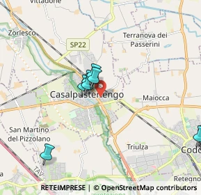 Mappa Via Alessandro Manzoni, 26841 Casalpusterlengo LO, Italia (3.08267)