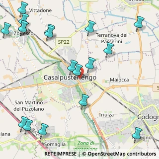 Mappa Via Alessandro Manzoni, 26841 Casalpusterlengo LO, Italia (3.05556)
